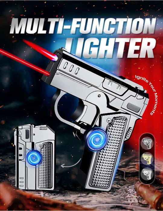 ENCENDEDOR TACTICO MULTIFUNCIONAL🔥🔦