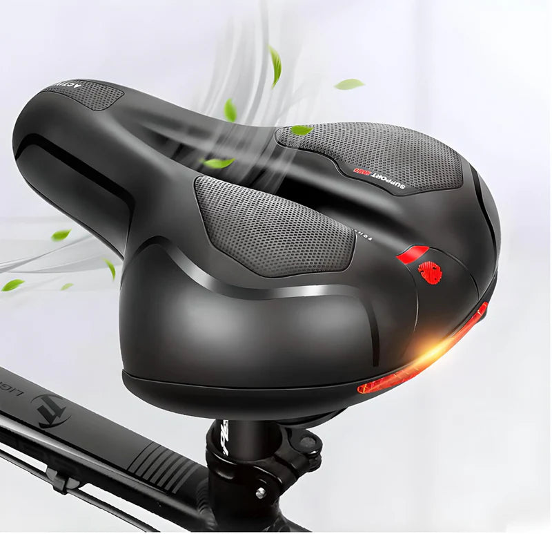 Cojín cómodo para asiento de bicicleta