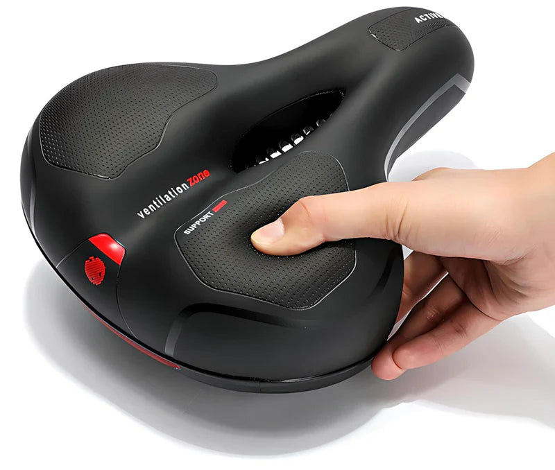 Cojín cómodo para asiento de bicicleta