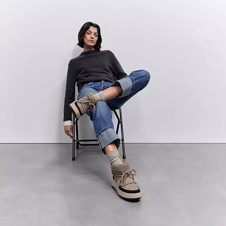 Botines con cordones de malla cálida resistentes al agua F-MODE