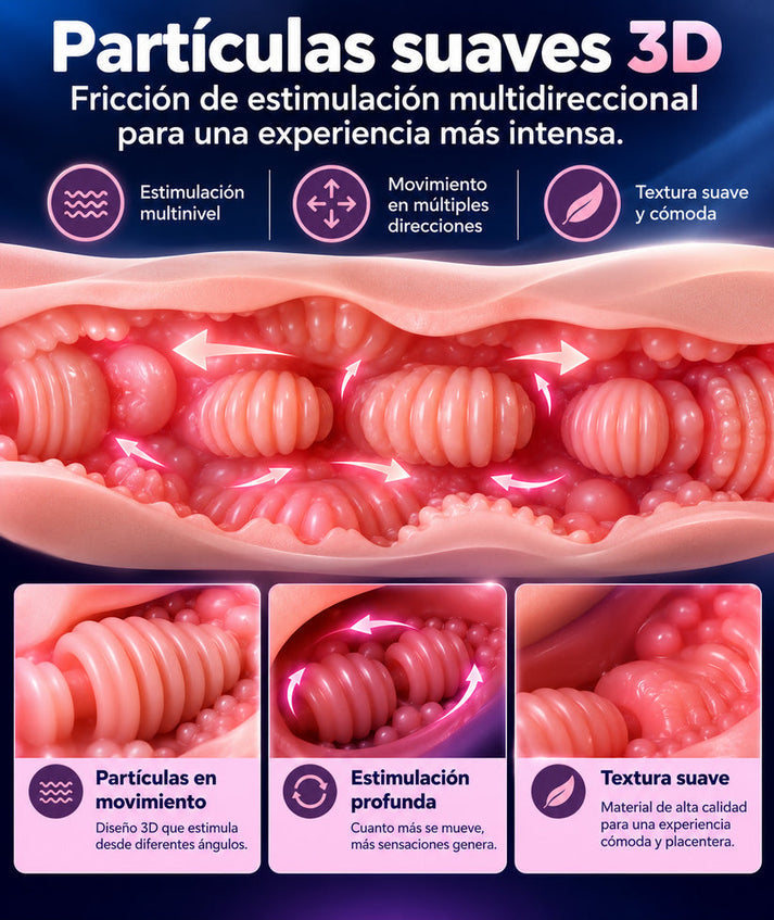 【Entrega discreta】Copa de relajación retráctil🤤 manos libres totalmente automática💦
