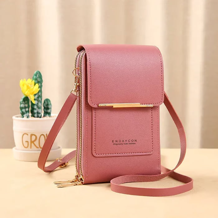 Bolso Ergonomico De Cuero Endaycon