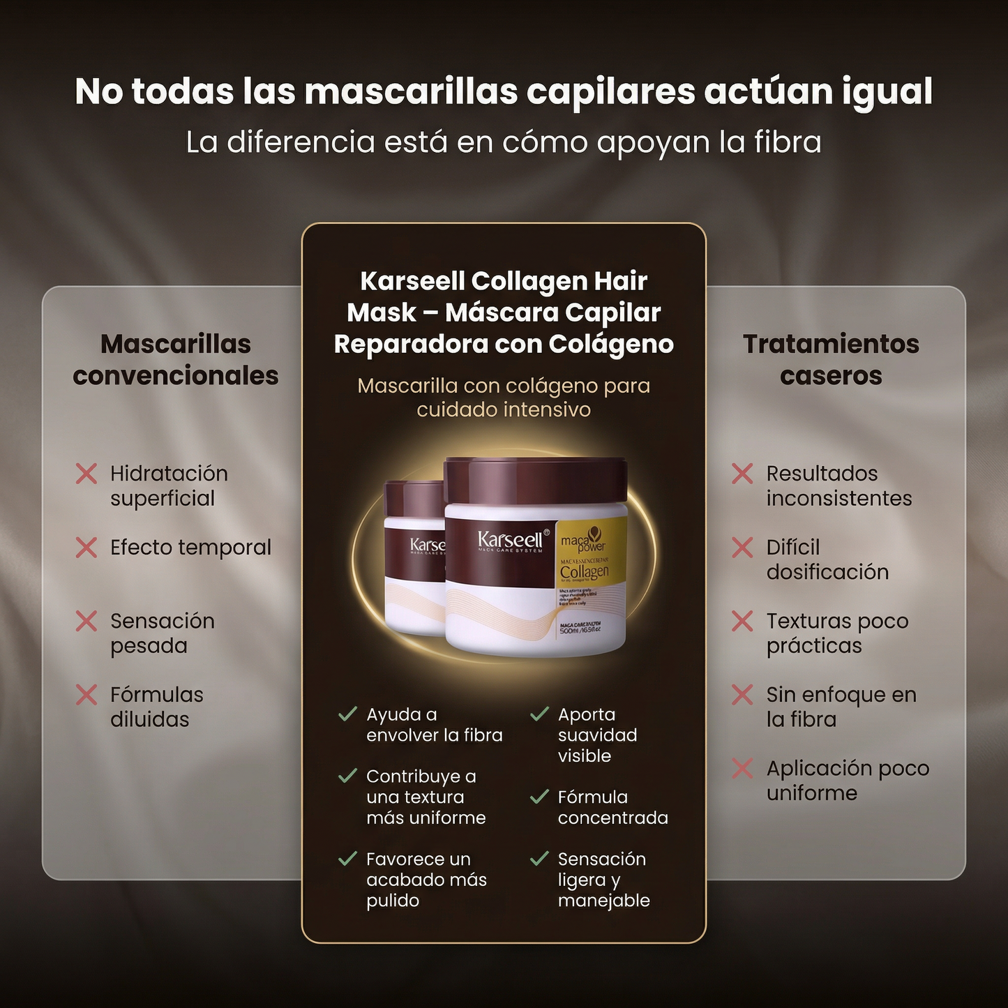 ✨💁♀️Paga 1 Lleva 2 Máscara de Colágeno Karseell Original 🌿💧