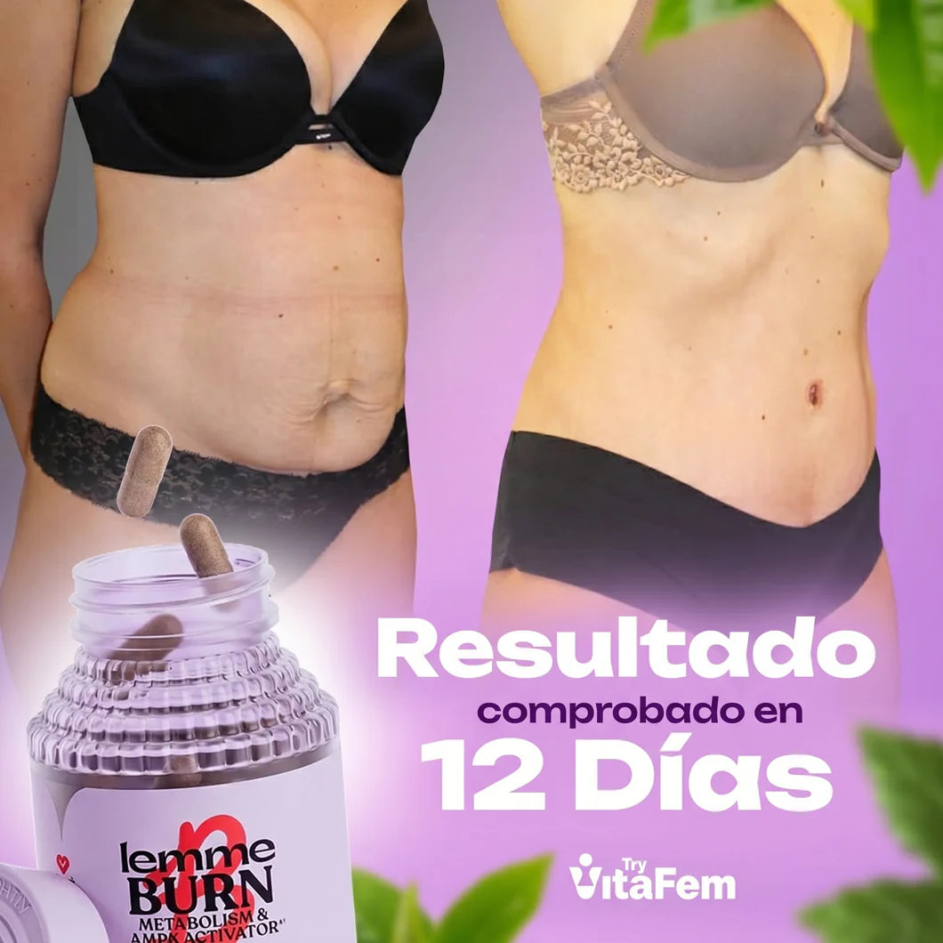 Lemme Burn🔥👩⚕️ reactiva tu AMPK (60 capsulas)