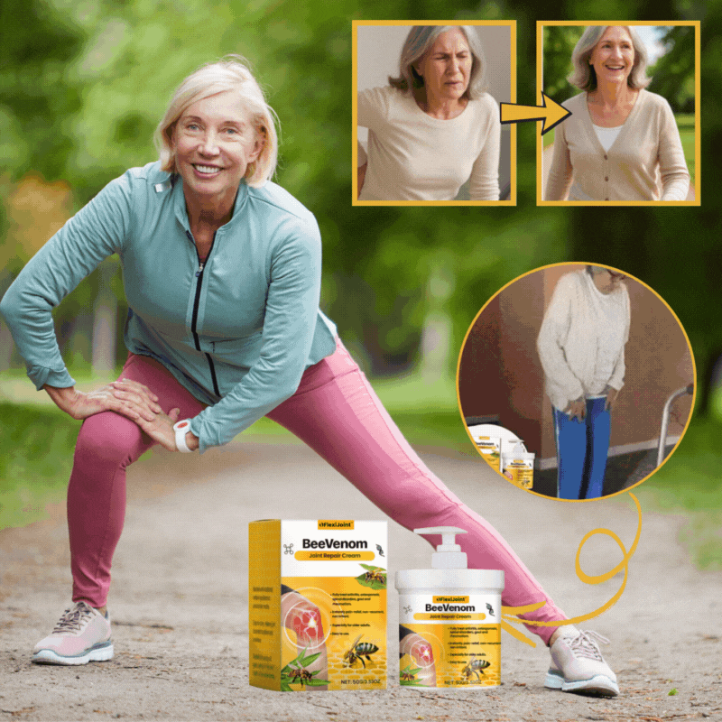 Bálsamo de veneno de abeja ApisRx | Elimina la osteoartritis y el dolor articular en solo 3 semanas