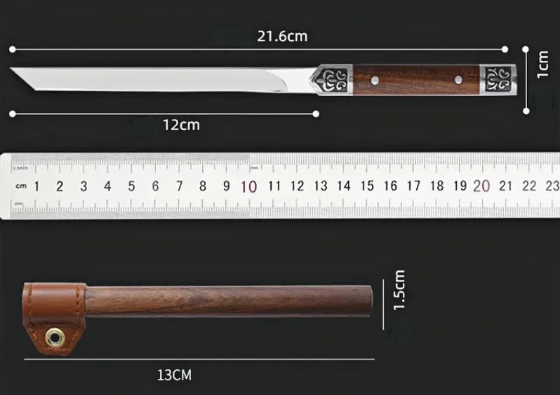 katana RAIHOKU🗡️ (🔥incluye funda en cuero vacuno🐮)
