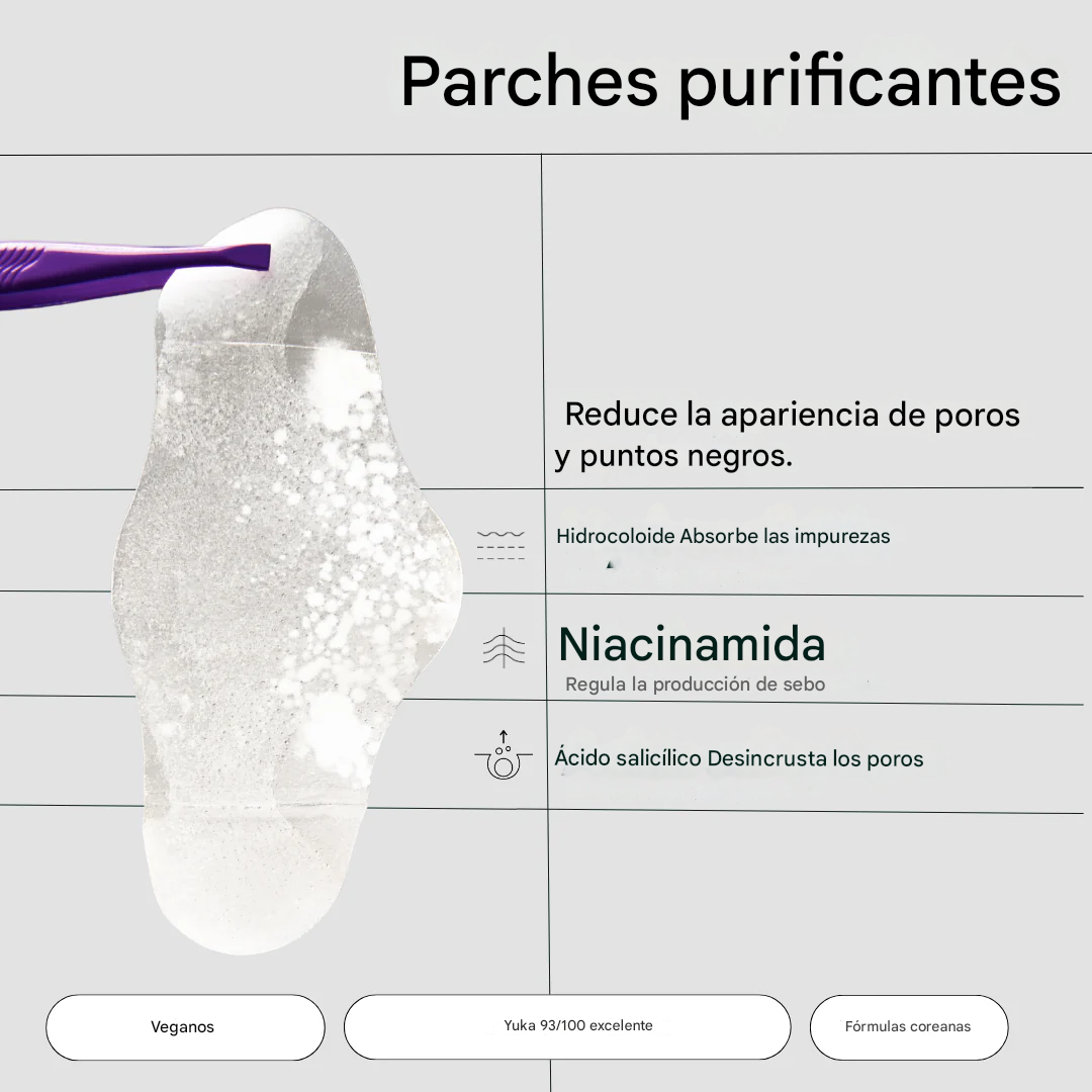 Parches nasales purificantes x20