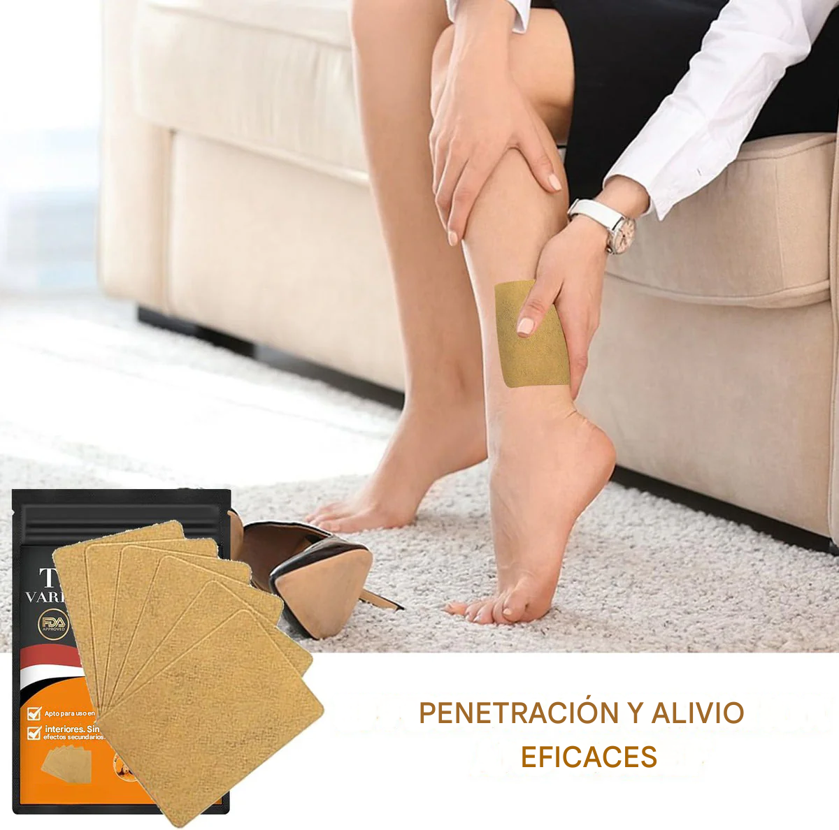 Parche de cúrcuma para venas varicosas (🔥 Oferta especial 🔥)