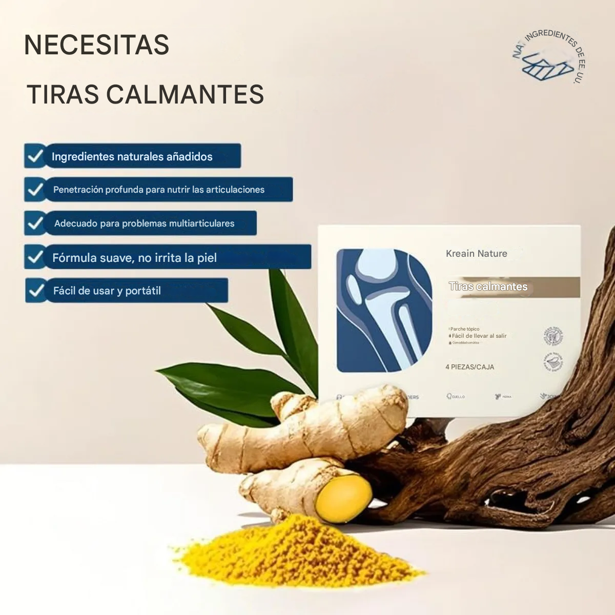 Parche Calmante, Parches Tópicos Para Aliviar El Dolor