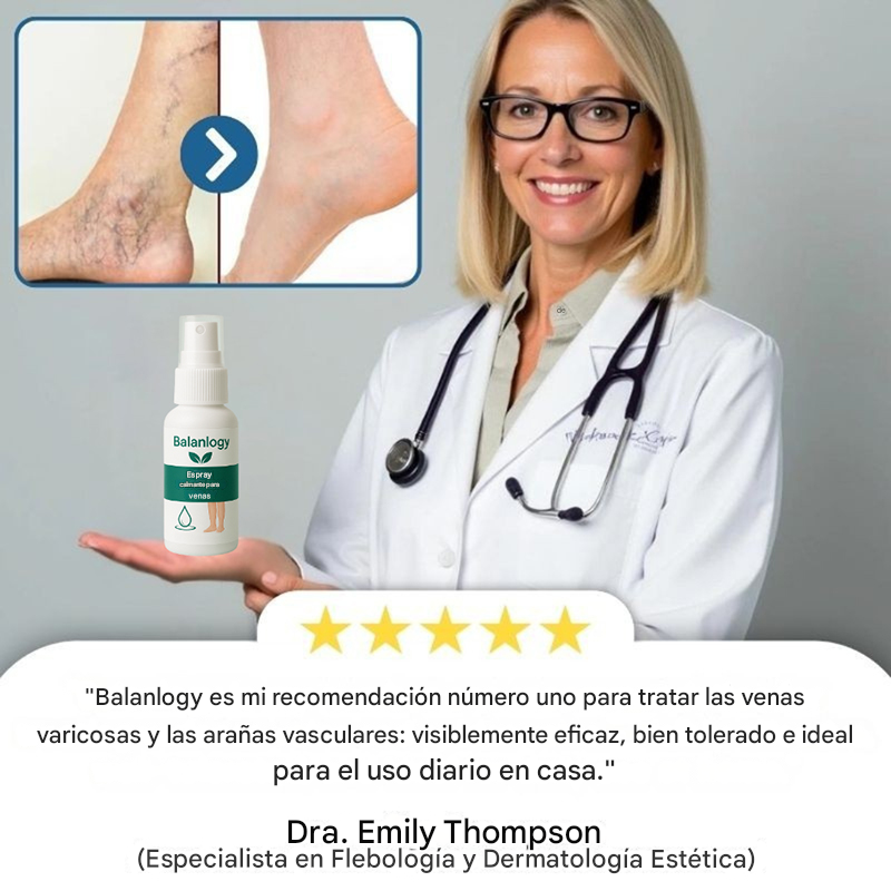Balanlogy - Solución en aerosol para venas varicosas