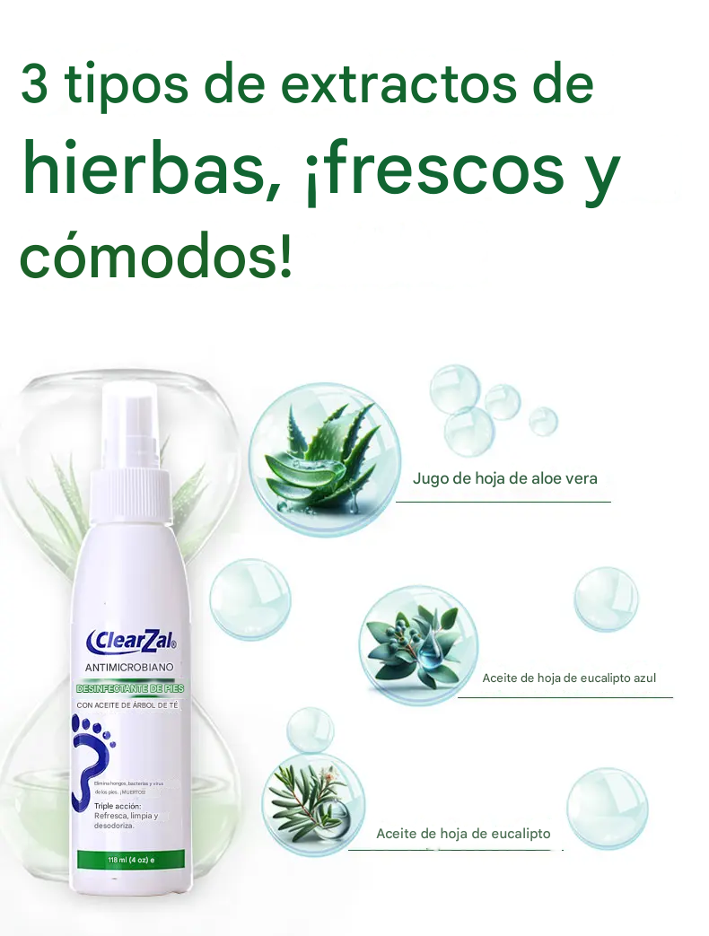 ClearZal aceite de árbol de té, Eliminador de HONGOS