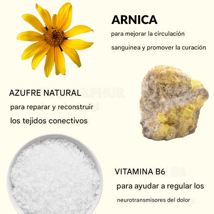 🌿 Crema de Curación Avanzada Para El Dolor (50g)