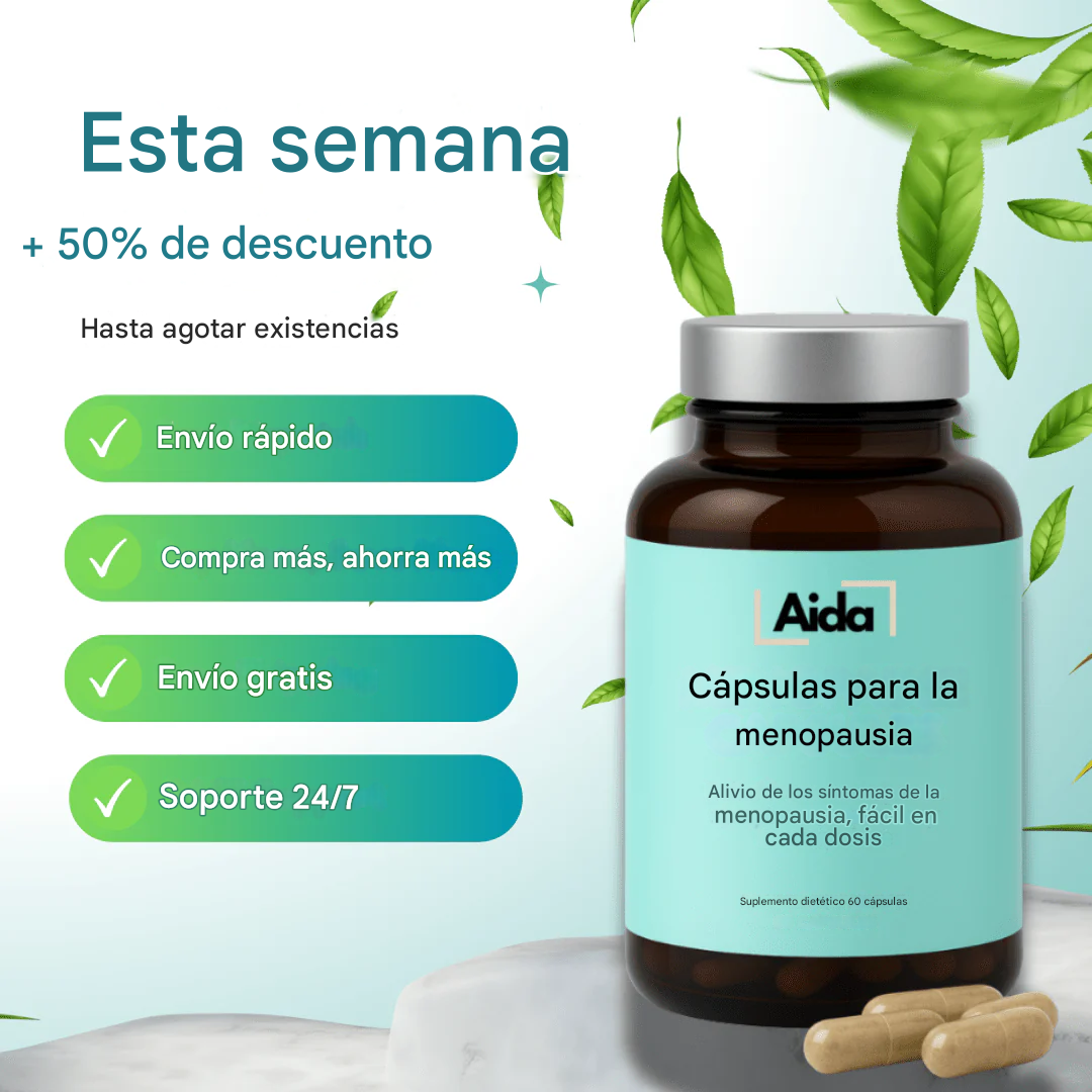 Aida™ - Cápsulas para la menopausia y la salud articular