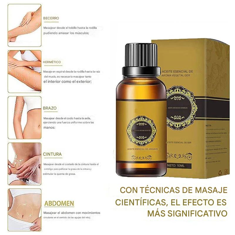🔥🎁2x1 EELHOE JOINT - ON🔥🎁 aceite de jengibre para el drenaje natural de grasa coorporal