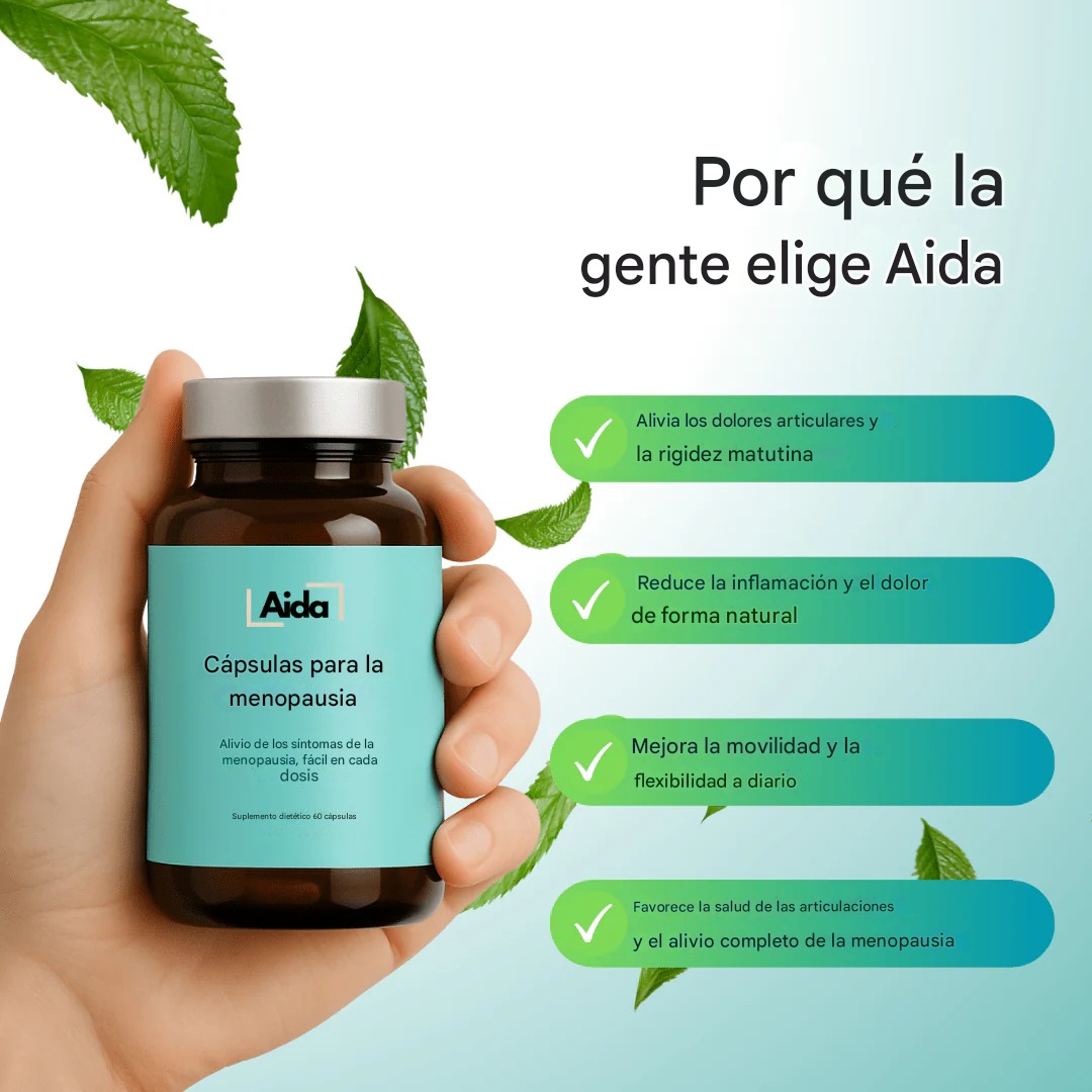 Aida™ - Cápsulas para la menopausia y la salud articular
