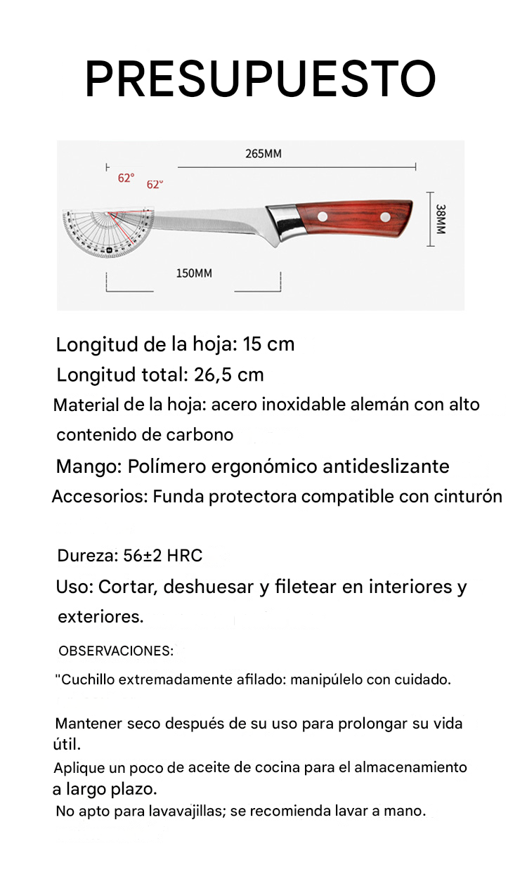 🏆50% de descuento por tiempo limitado✨🔪Cuchillos recomendados por chefs Michelin – Cuchillos Premium