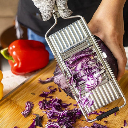 🔥set cortador de verduras (4 en 1) en ACERO INOXIDABLE con aleación de aluminio