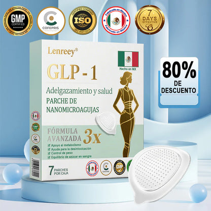 Parche Nanomicroagujas GLP-1 Para Adelgazar Y Salud