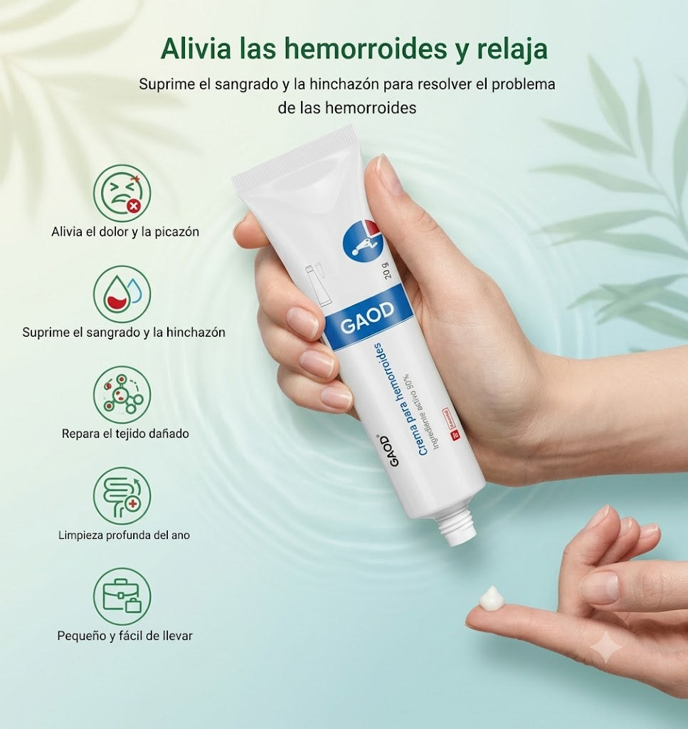 (MEGA PROMO 2X1🎁🔥) Gel natural contra la hemorroides