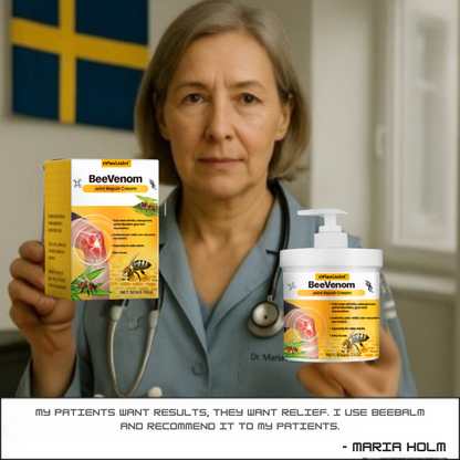 Bálsamo de veneno de abeja ApisRx | Elimina la osteoartritis y el dolor articular en solo 3 semanas