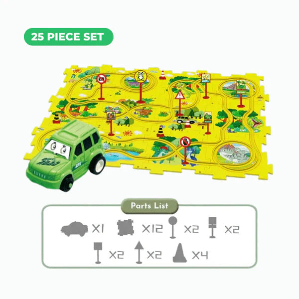 🚗🎅PUZZLE RACER (SET X 25 PCS + GRATIS 1 CARRITO🚗🔥)