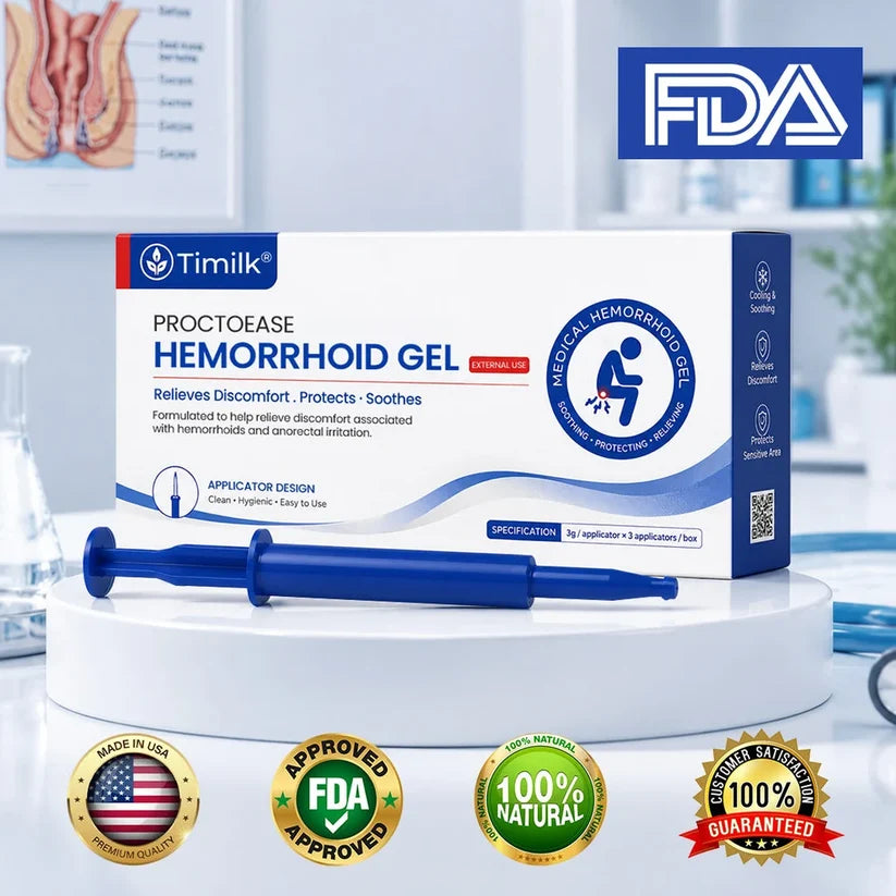 ProctoEase - Gel para hemorroides con barrera protectora avanzada