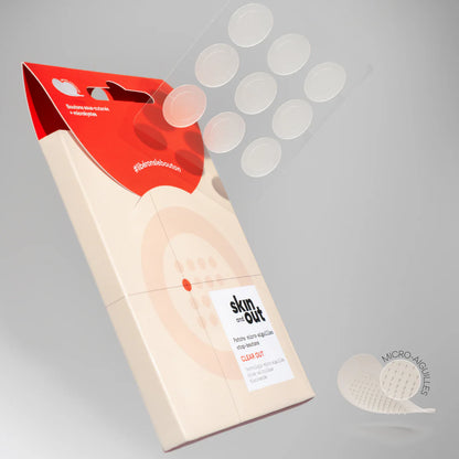 Parches de microagujas para detener las manchas