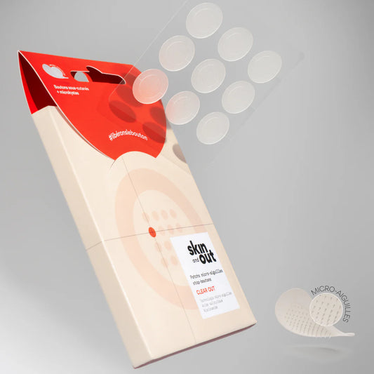 Parches de microagujas para detener las manchas