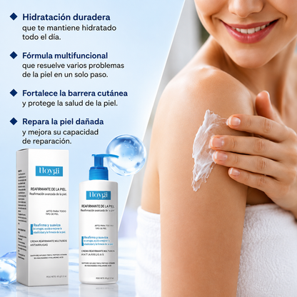 Crema reafirmante HOYGI🌿🧴: Ilumina, refina y reafirma la piel✨ (500ml😮💆🏼‍♀️)
