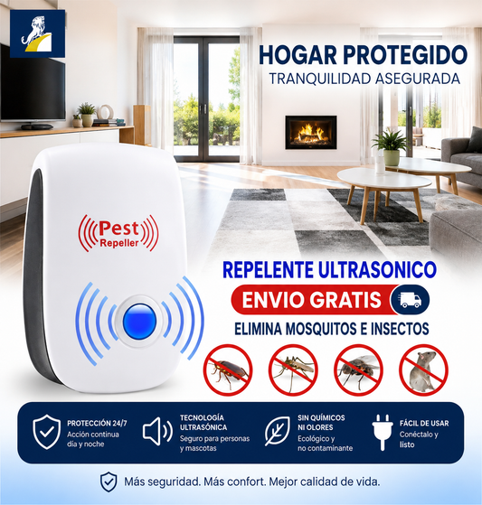 Exterminador🚫🐭 De Plagas Microsonico