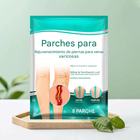 (Set x 8 tratamiento semanal) parche tópico para venas varices