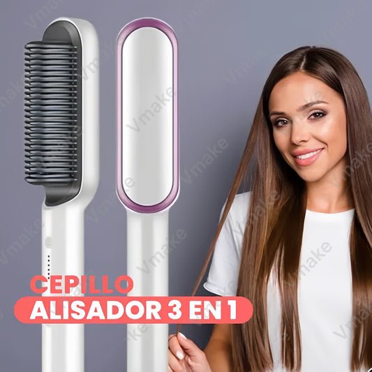 🪮Cepillo Alisador 3 EN 1 (tratamiento alisado🔥)
