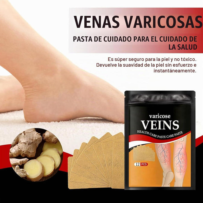 Paga 1 Lleva 3 (36unds) Parches Naturales Para Varices Y Para Las Piernas Cansadas - VeinPatch™