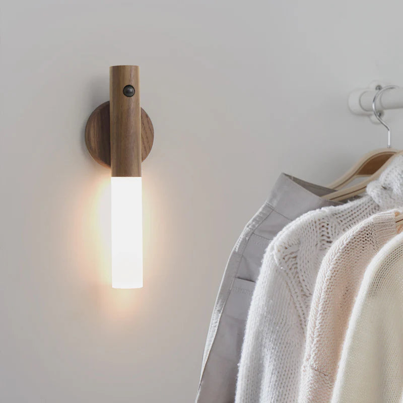Lampara LED con sensor de luz para pared