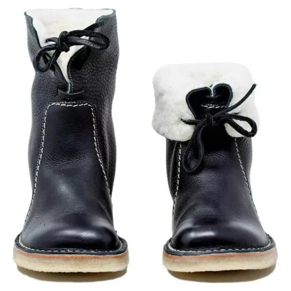 Botas impermeables con forro de lana