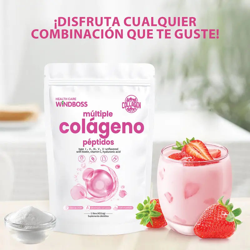 Polvo De Péptidos De Colageno Multiple Windboss