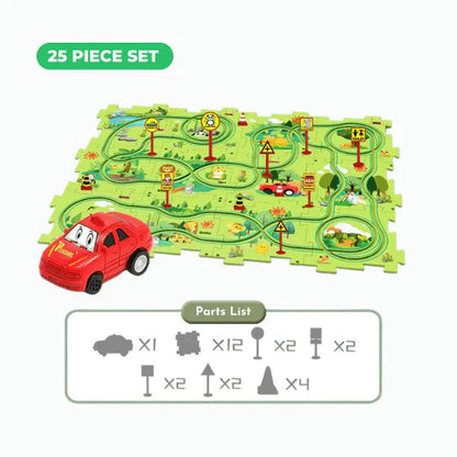 🚗🎅PUZZLE RACER (SET X 25 PCS + GRATIS 1 CARRITO🚗🔥)