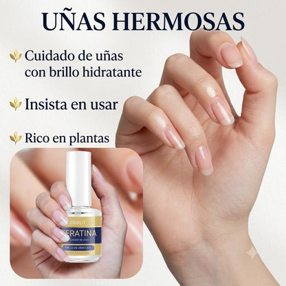 (Paga 1 Lleva 3🔥🎁) Recuperación de uñas 2026🫷🏼🫸🏼 | Cuidado avanzado con queratina y aloe🌿