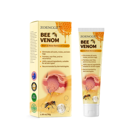 🔥🐝2x1 OFF - BEEWART🐝🔥 Crema para el Tratamiento de Lunares y Verrugas con Extracto de Abeja