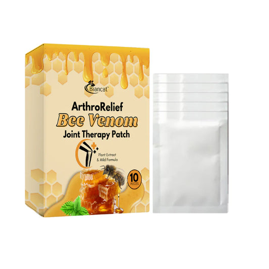 Parches para el tratamiento de articulaciones con veneno de abeja