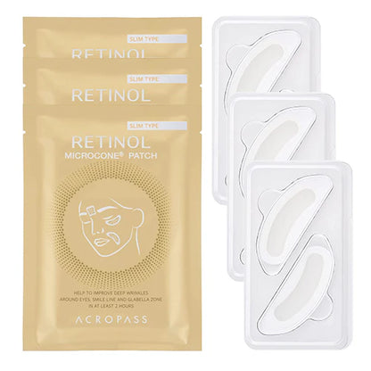 Parche antiarrugas de microcono de retinol - Tipo delgado