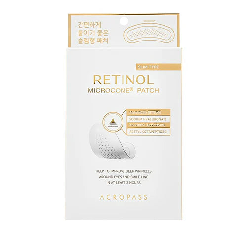 Parche antiarrugas de microcono de retinol - Tipo delgado
