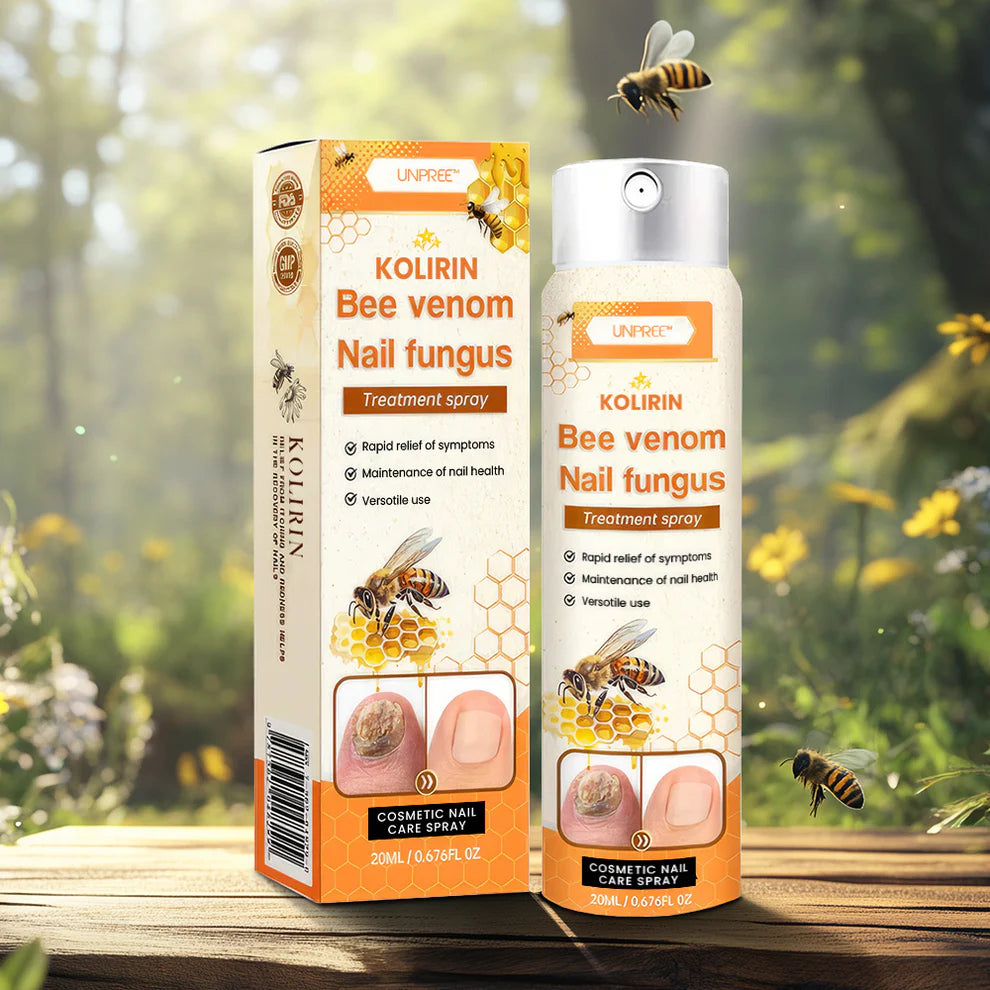 UNPREE™ Spray para hongos en las uñas con veneno de abeja Kolirin 💥