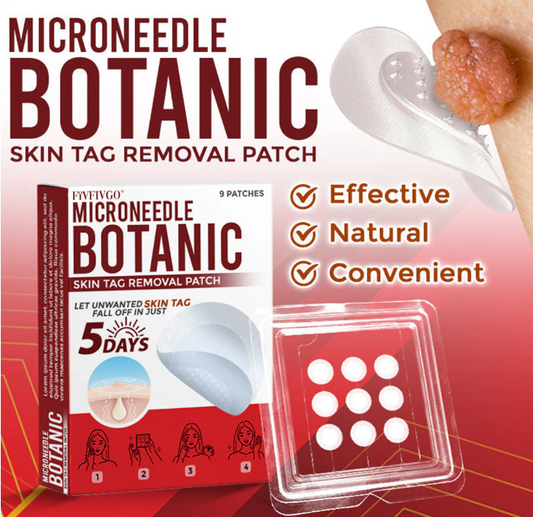 SkinPrik™ – Parche Botánico Anti-Verrugas (9 UND)