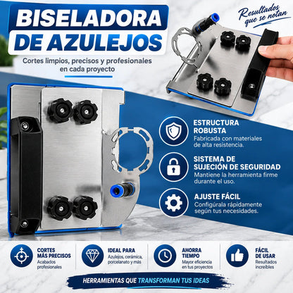 Biseladora + 100 Niveladores + 3 DISCOS GRATIS