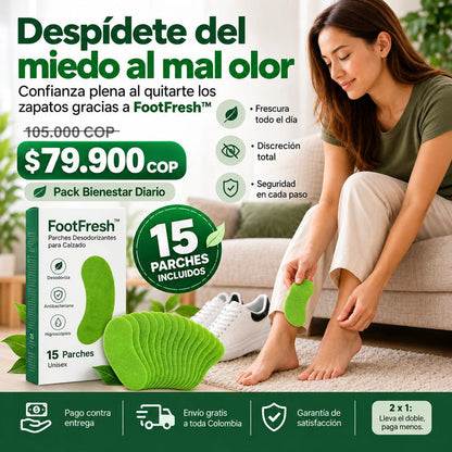 Paga 1 Lleva 2 Sets De Parches Desodorizantes Para Calzado ( 30 Pares )