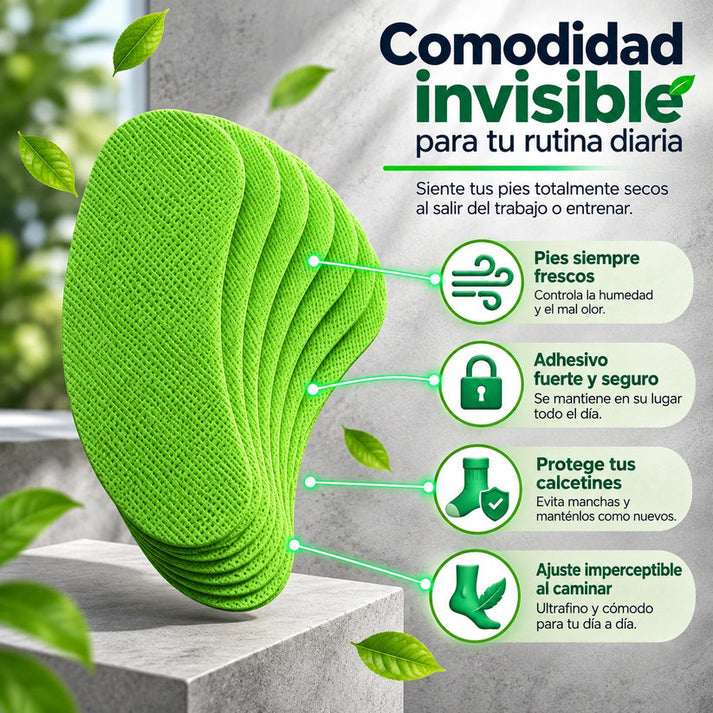 Paga 1 Lleva 2 Sets De Parches Desodorizantes Para Calzado ( 30 Pares )