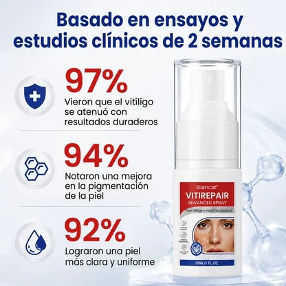 VitiRepair - Spray avanzado para el vitiligo y parches blancos