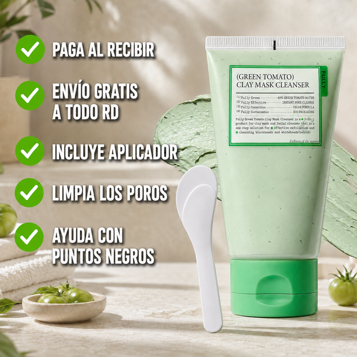 🔥PROMO 2X1 🔥Nueva GREEN TOMATO™ - Limpieza Profunda De Poros Y Puntos Negros ✨