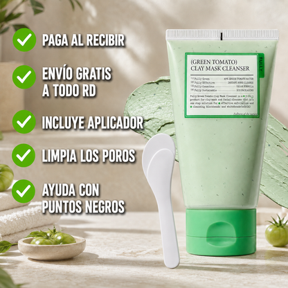 🔥PROMO 2X1 🔥Nueva GREEN TOMATO™ - Limpieza Profunda De Poros Y Puntos Negros ✨